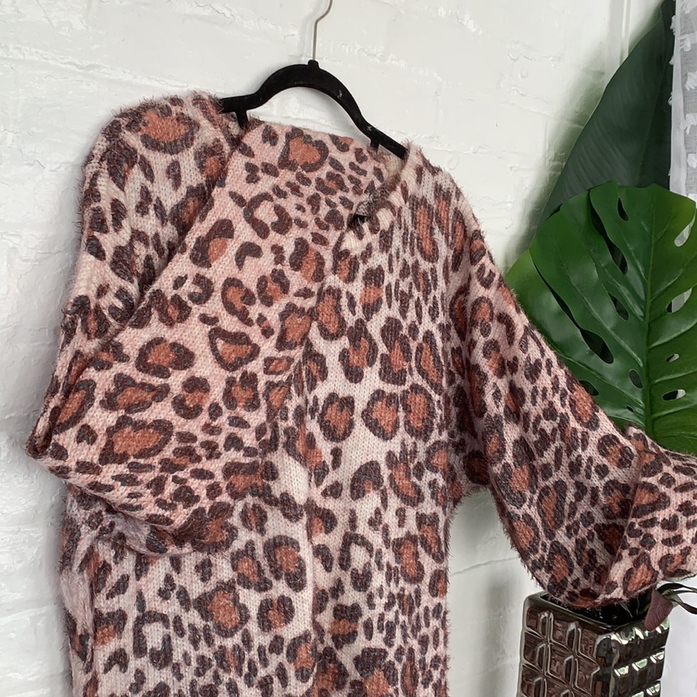 Dress Barn leopard/cheetah sweater